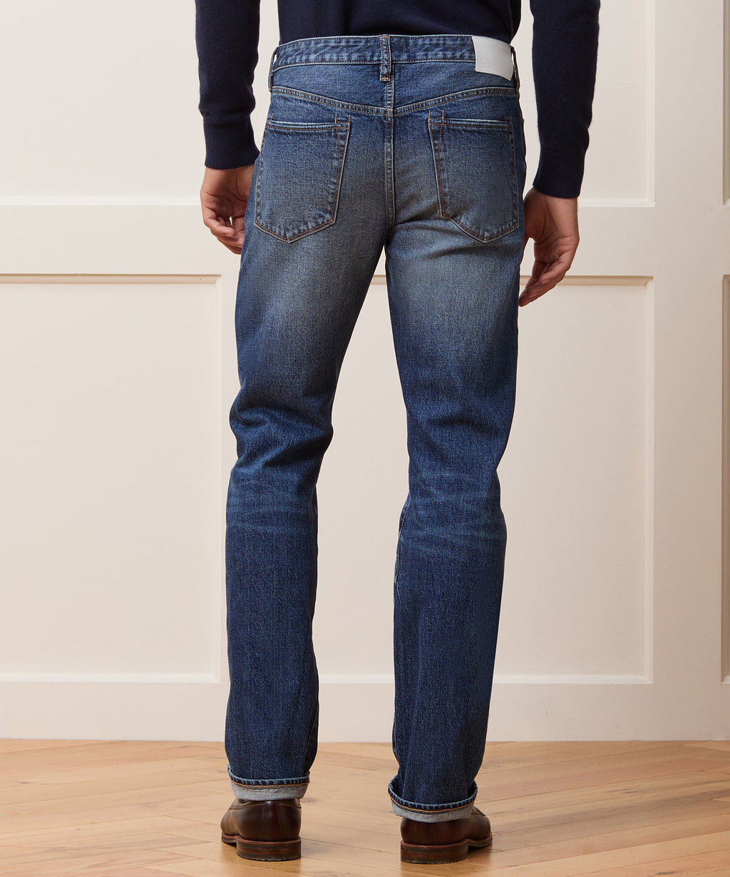Straight Japanese Selvedge Stretch Jean