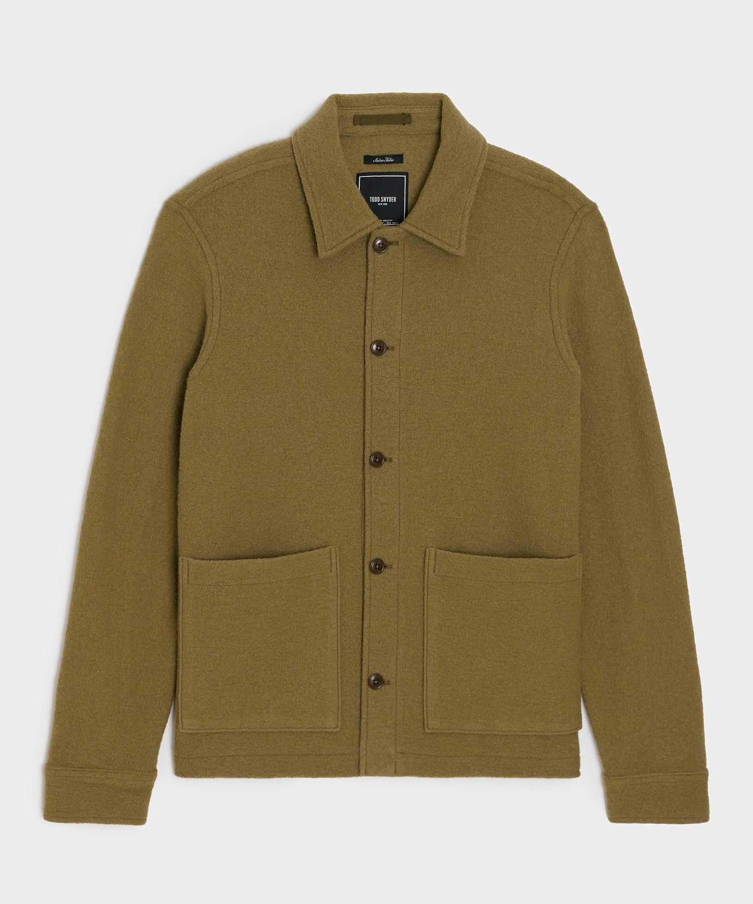 Italian Boiled Wool Chore Coat