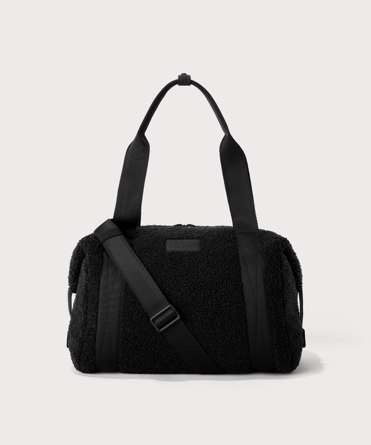 Landon Carryall in Onyx Shearling , Medium