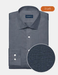 Faded Indigo Denim Oxford