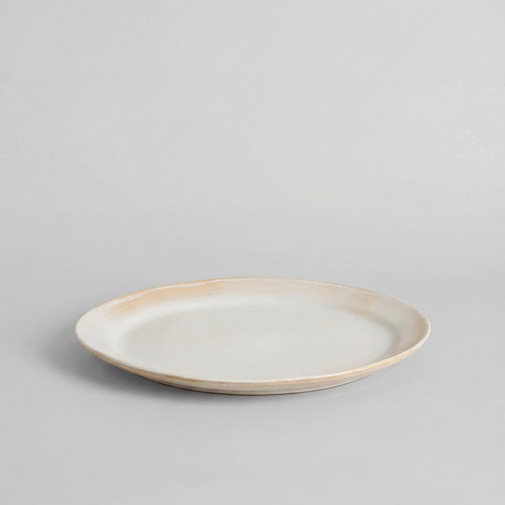 Farmhouse Oval Platter, Eggshell
