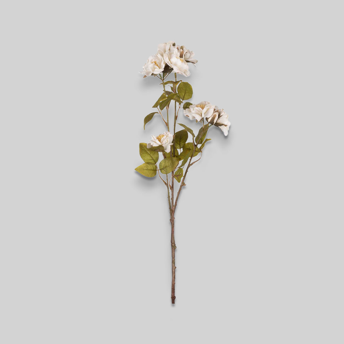 Faux Rose Spray, Cream