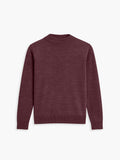 Men's Travel Merino Mockneck - Merlot