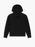 Men's Travel Merino Waffle Hoodie - Black