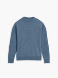 Women's Travel Merino Crewneck - Denim Blue