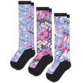 Flower Power EasyStretch™ Socks Bundle 3-Pack