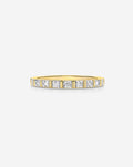 Fluted Diamond Band