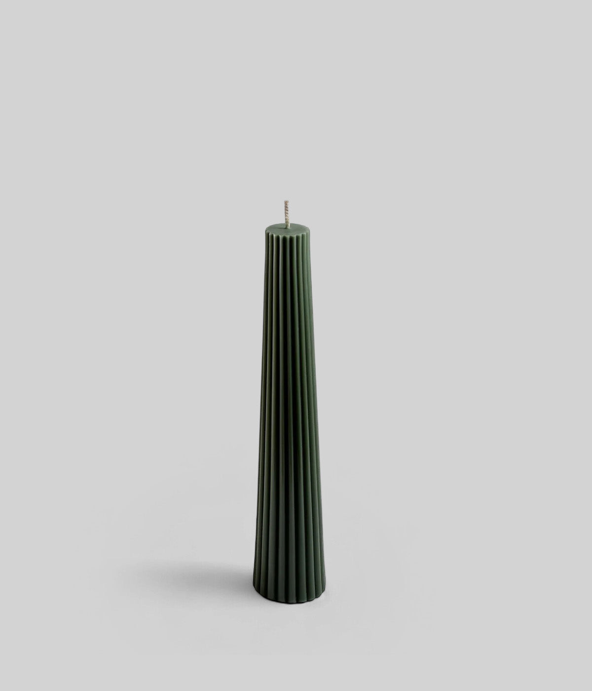 Beeswax Grand Fluted Pillar Candle