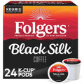 Folgers Black Silk K-Cups, Dark Roast – 24 Count