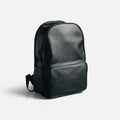 Classic Leather Backpack - Black