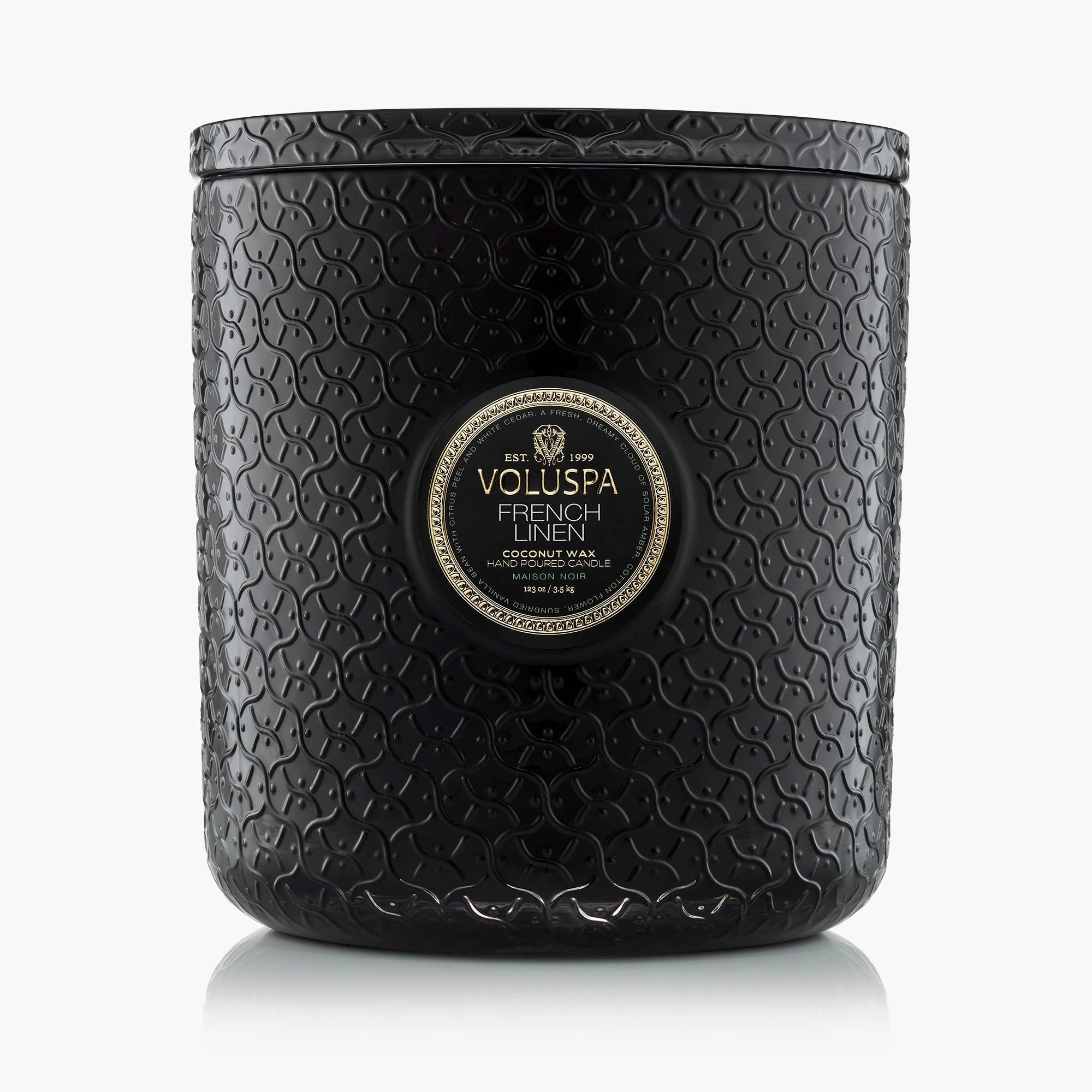 French Linen - 5 Wick Hearth Candle