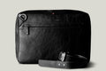 Front to Back Briefcase . Coal