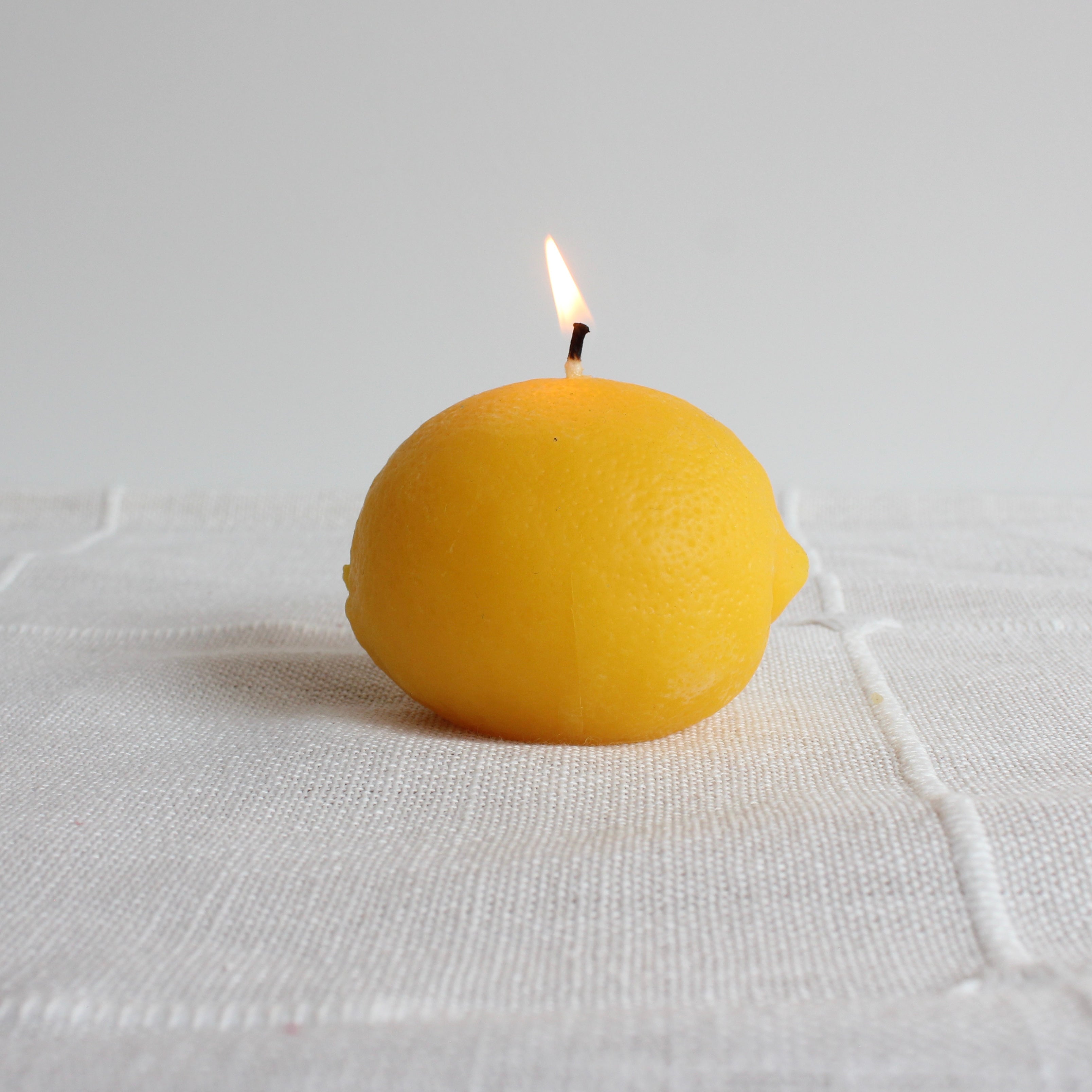 Beeswax Lemon Candle by Happy Organics