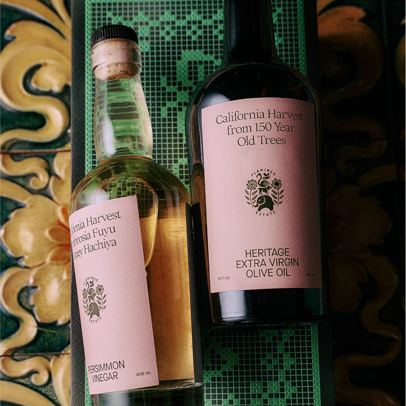 Olive Oil & Fuyu Persimmon Vinegar