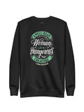 A Well-Read Woman is a Dangerous Creature Unisex Sweatshirt (Print Shop)