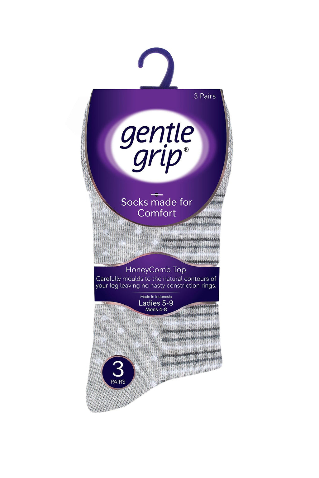 Women's Stripe/Dot/Star Multi Crew Sock
