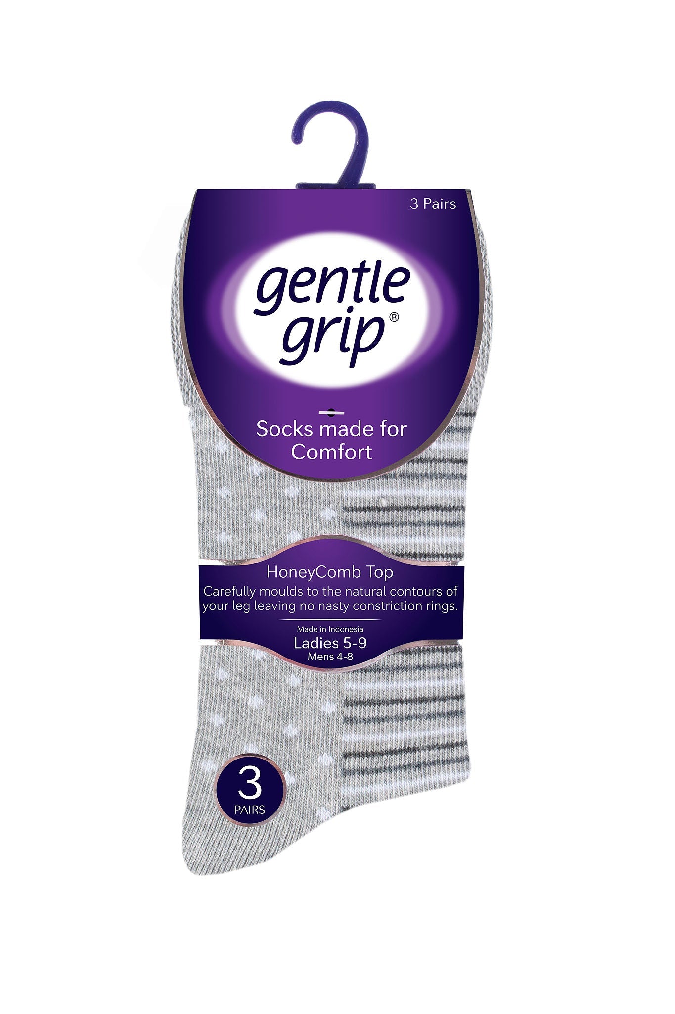 Women's Stripe/Dot/Star Multi Crew Sock