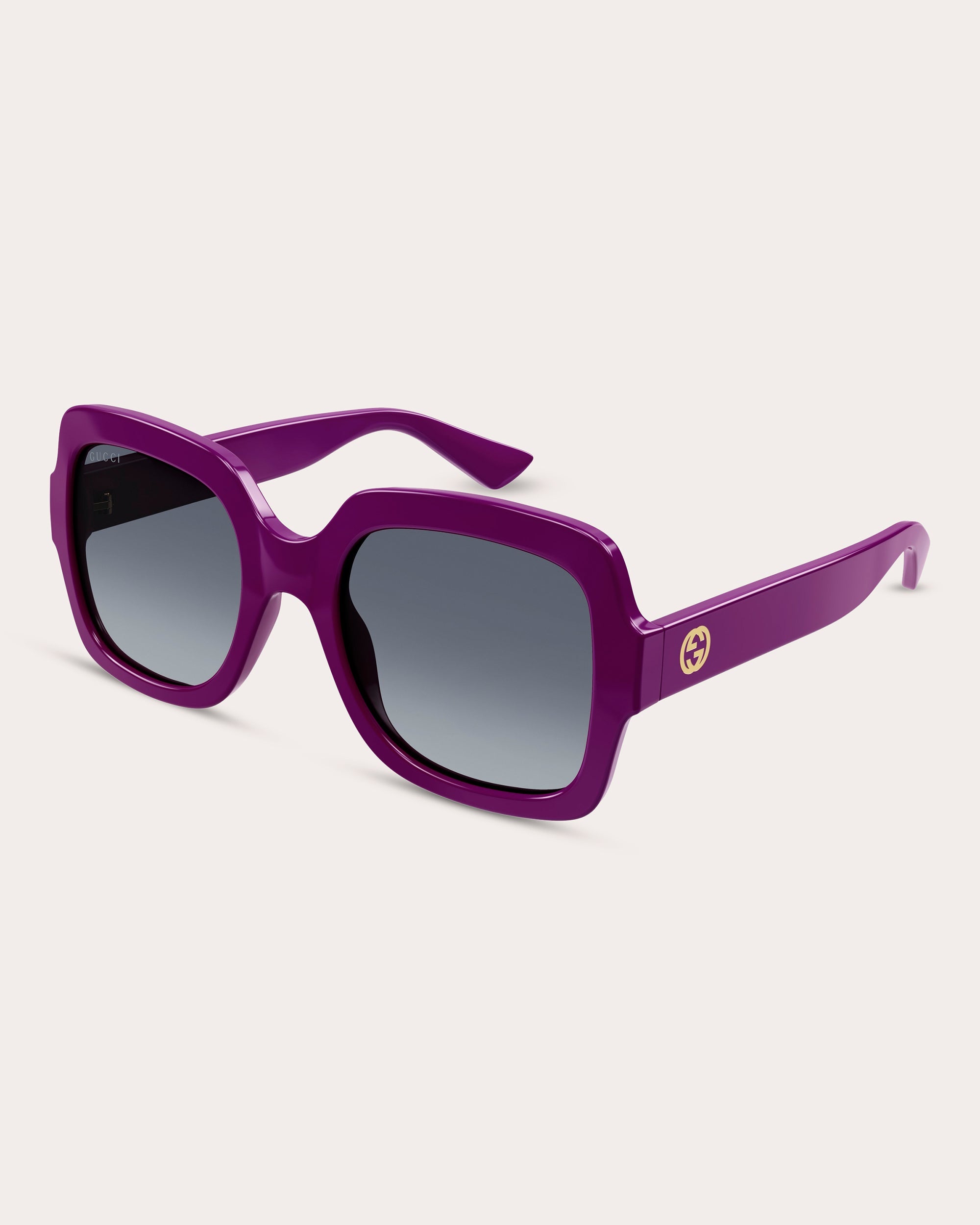 Minimal GG Square Sunglasses