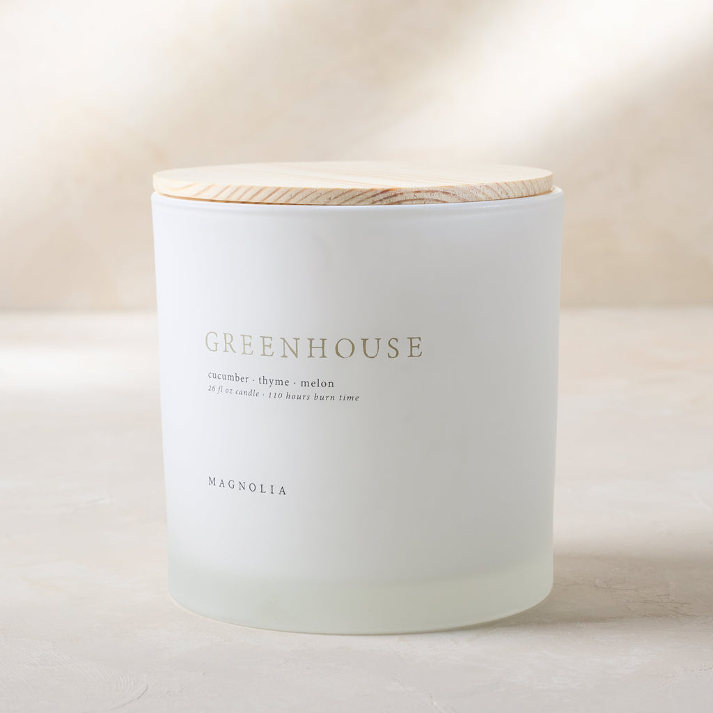 Magnolia Greenhouse Candle