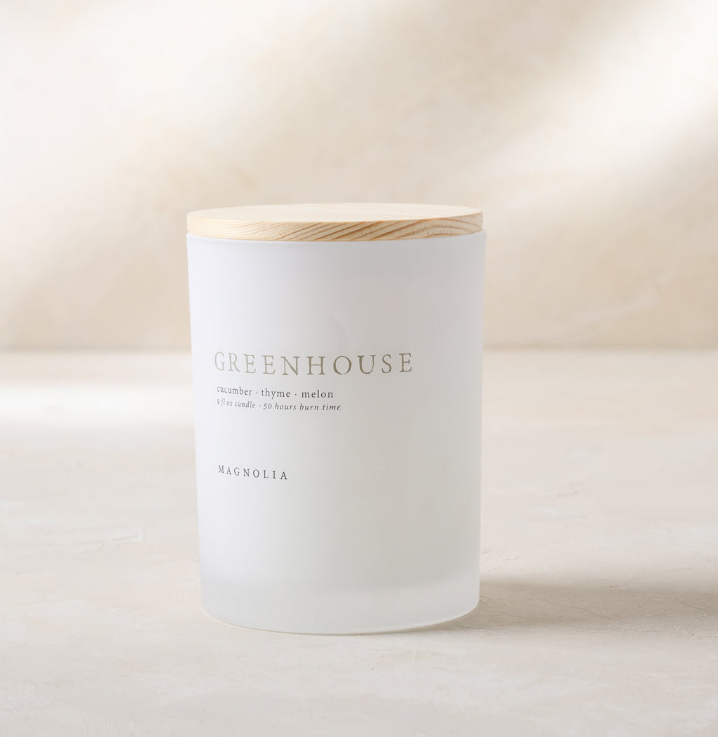 Magnolia Greenhouse Candle