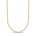 Youth Micro Cuban in Yellow Gold- 3mm