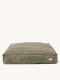 GREEN CORDUROY DOG BED - CUADRA