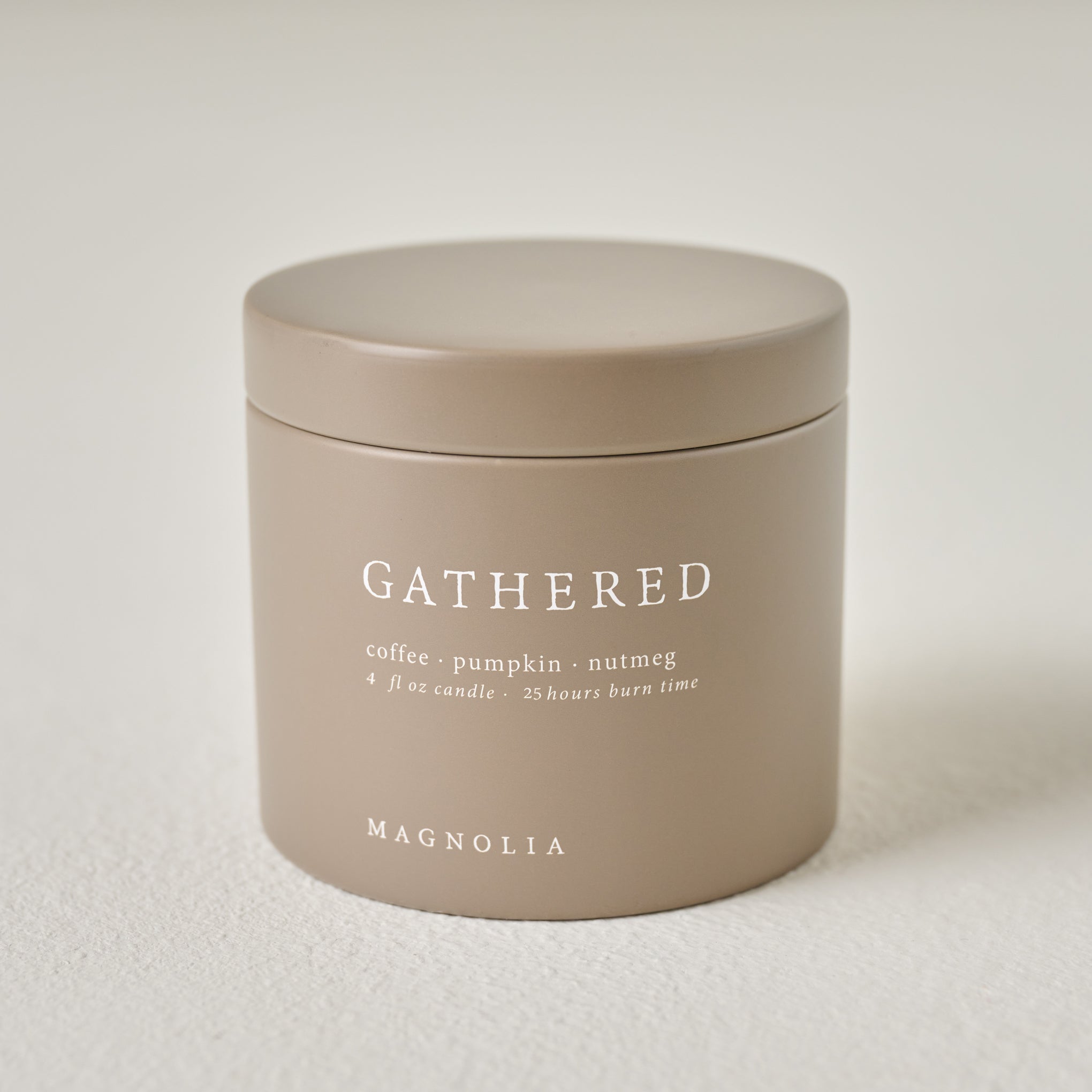 Magnolia Gathered and Amber Candle Tin Bundle