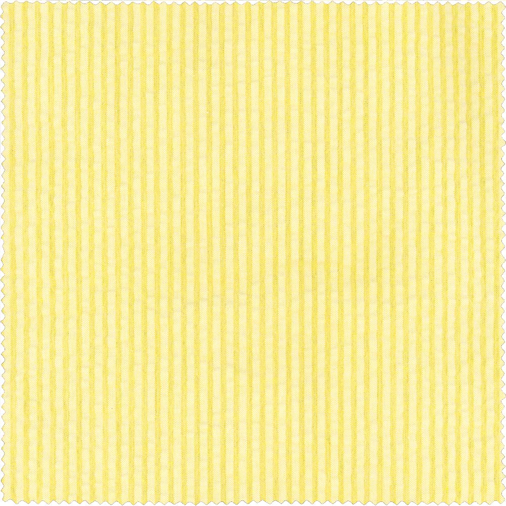 Yellow Tonal Seersucker