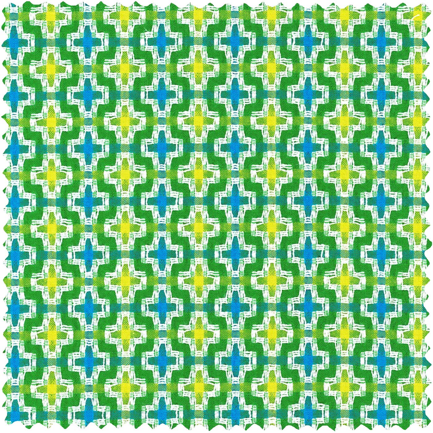 Green Summer Ready Jacquard