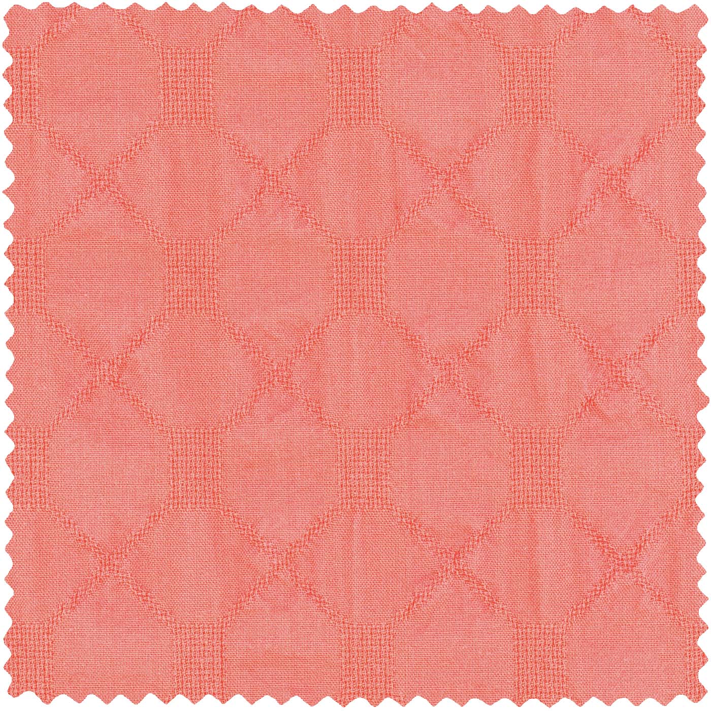 Red Japanese Ripple Jacquard