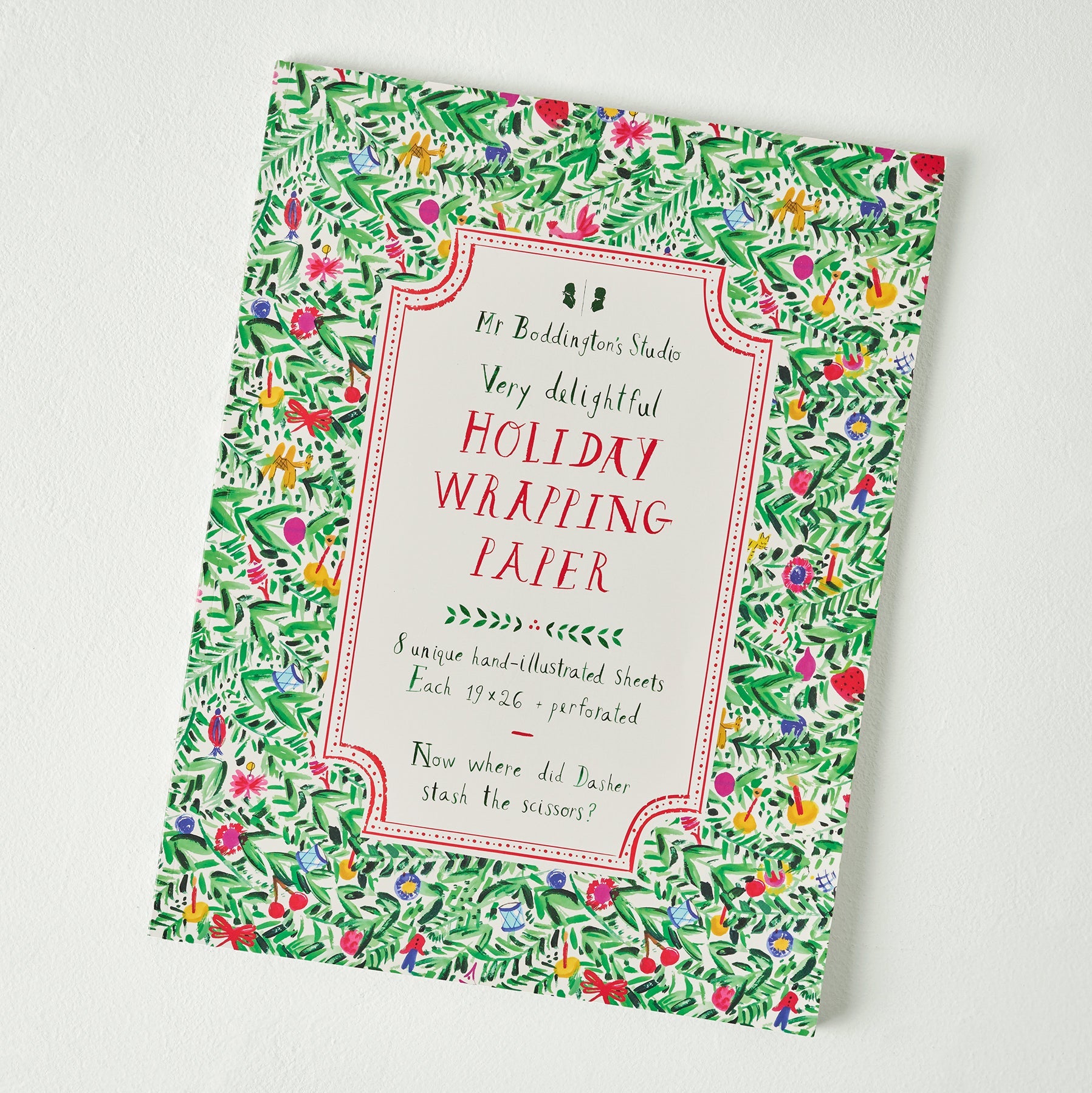 Holiday Gift Wrap Book