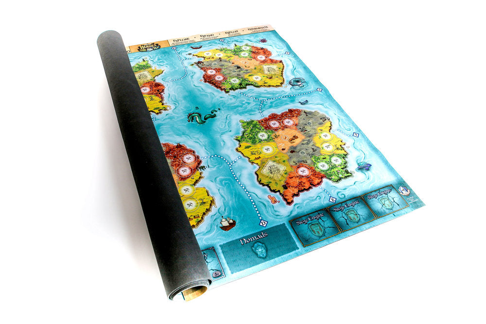Heroes of Land, Air & Sea: Two Worlds Game Mat
