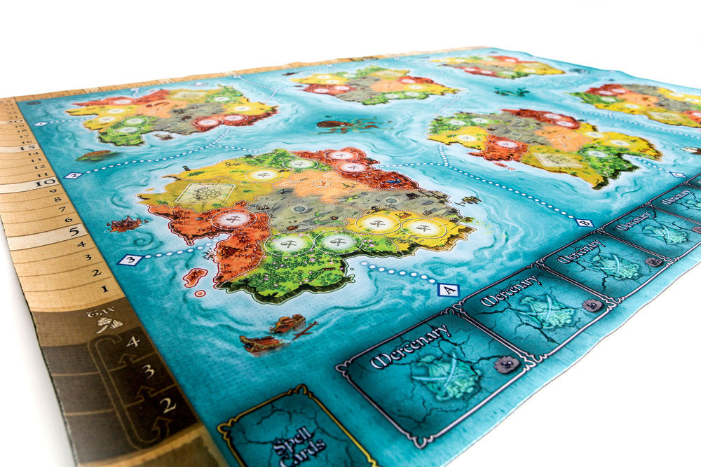 Heroes of Land, Air & Sea: Two Worlds Game Mat