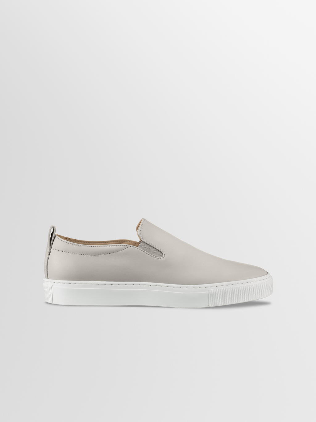 Garda Leather Sneaker in Sandstone