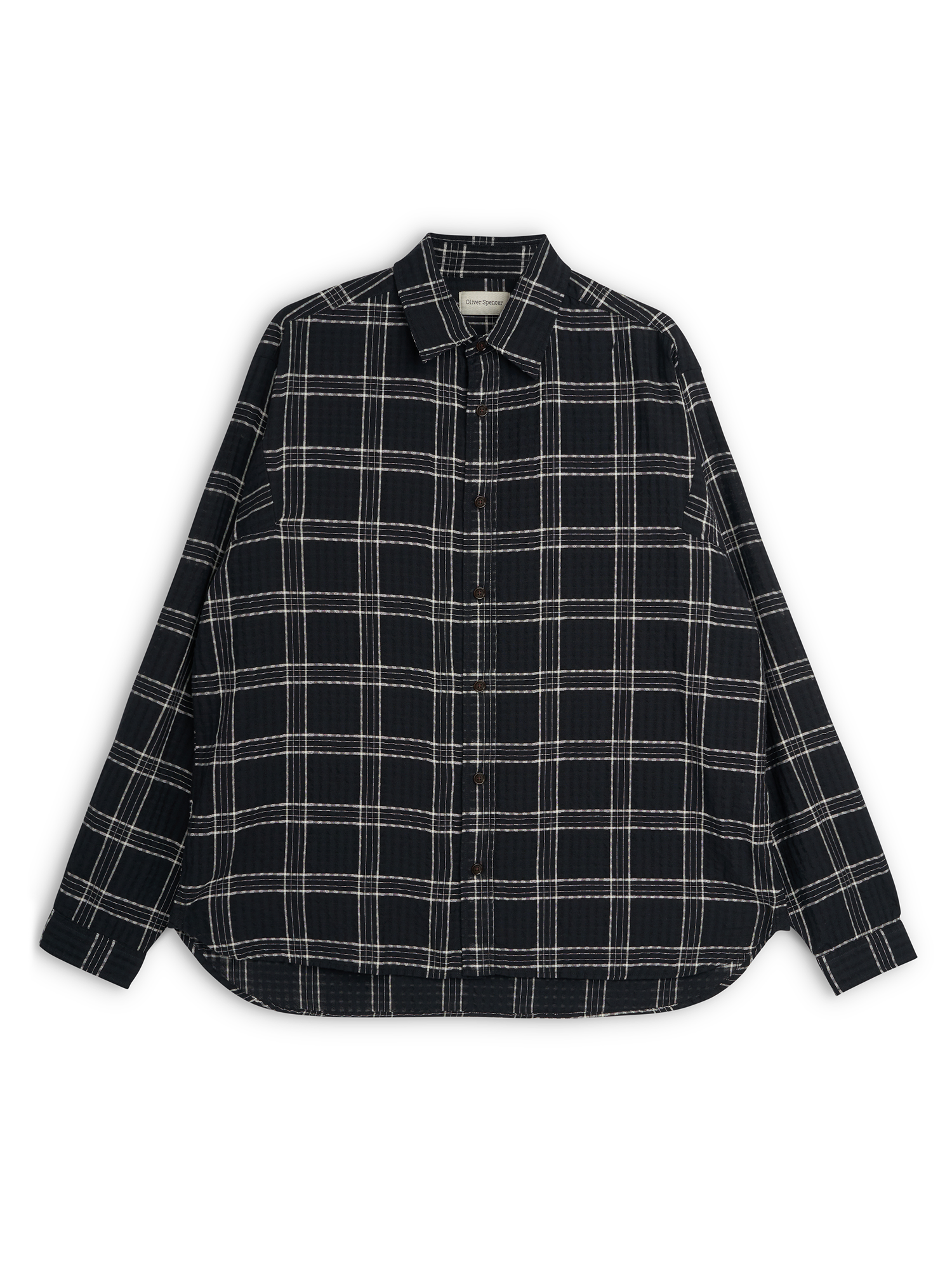Garrison Long Sleeve Shirt (Loose Fit) Connell Black