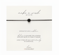 Make A Wish Necklace Black Onyx