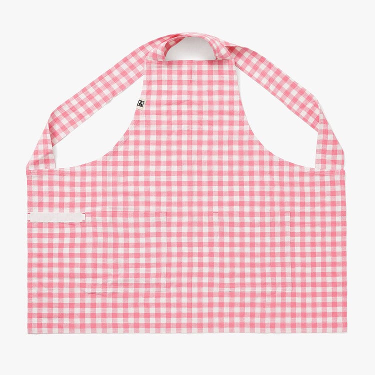Pink Gingham Smock