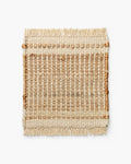 Girona Cream Handwoven Jute Rug Swatch