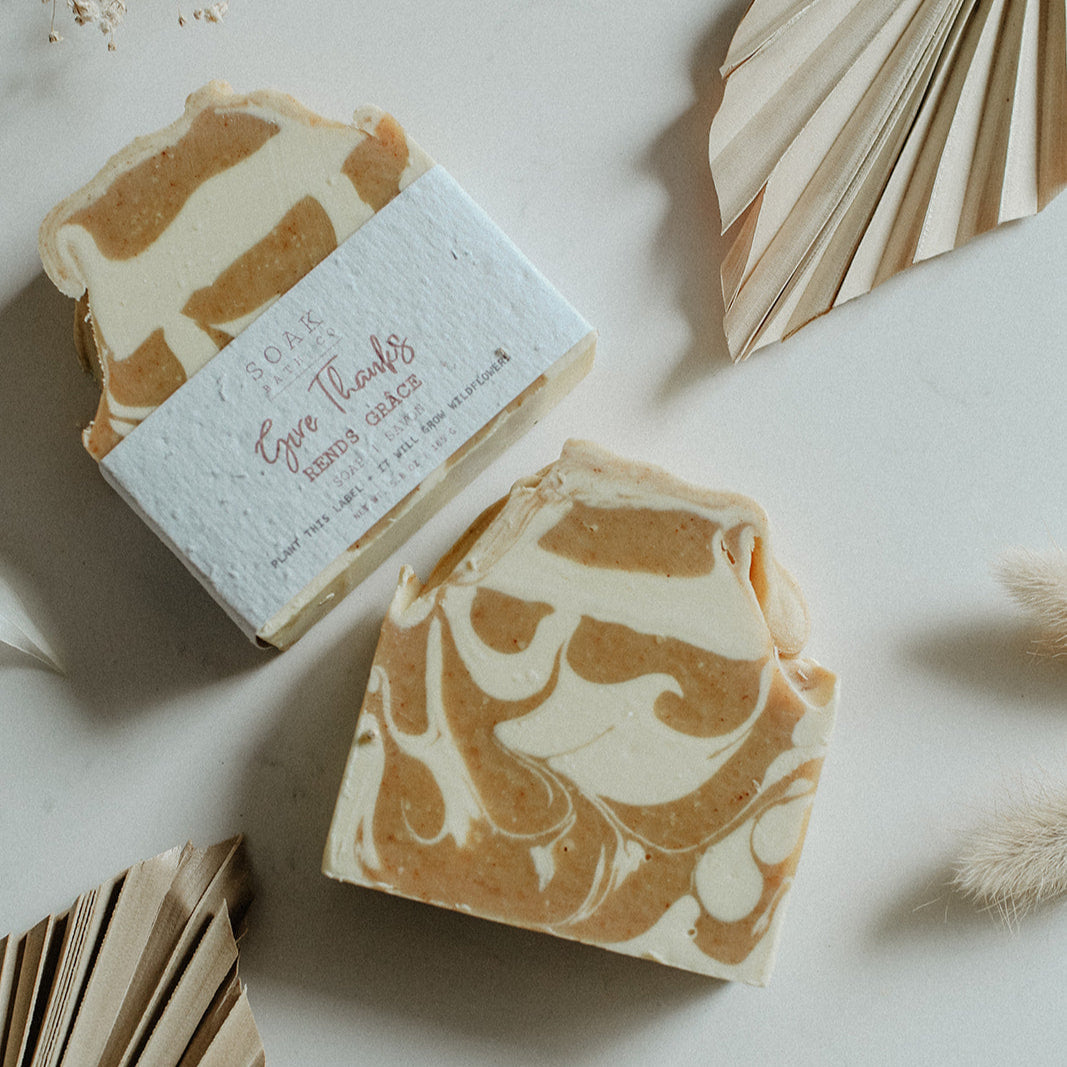 Give Thanks Soap Bar - Canadian Made
