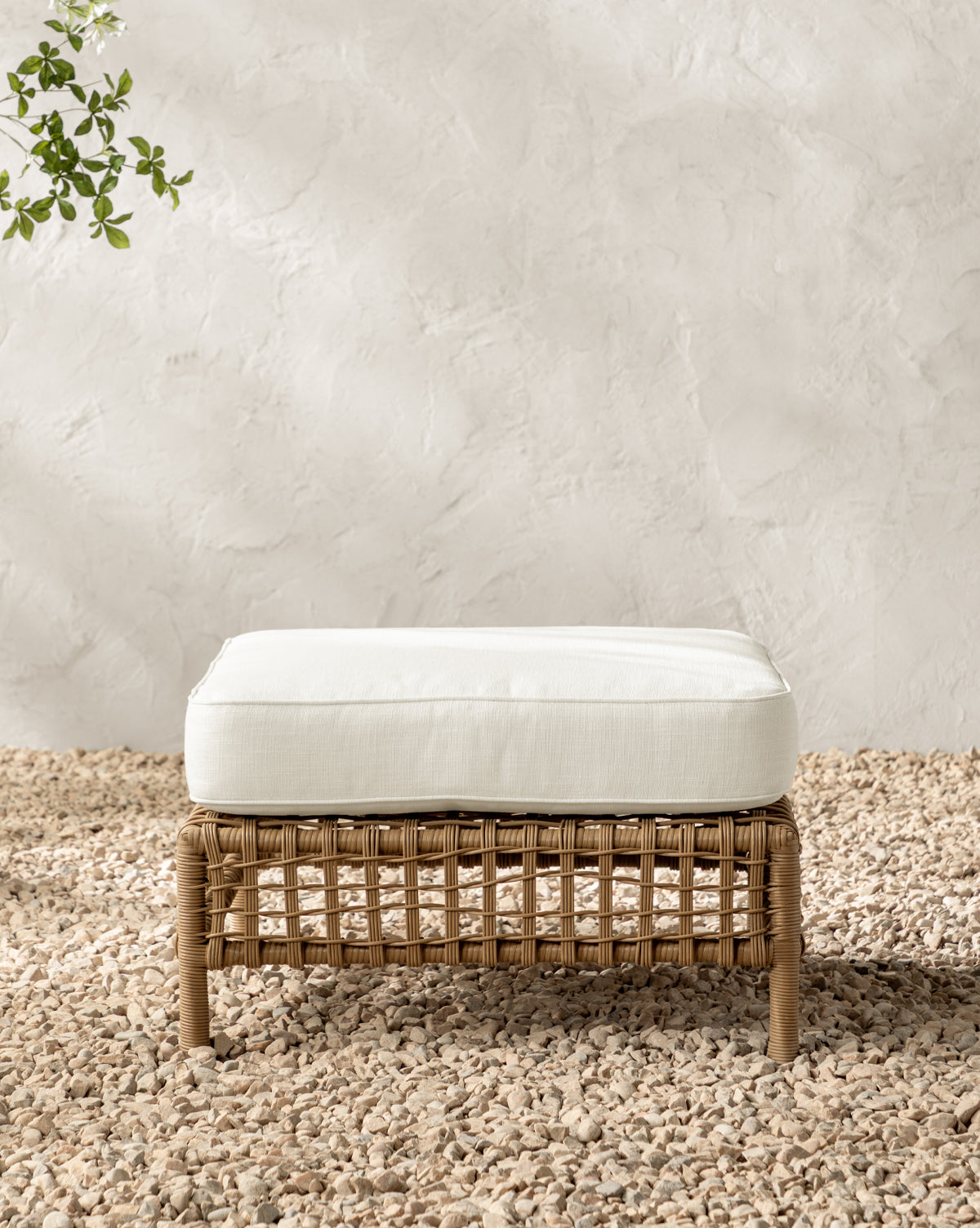 Glenwood Outdoor Ottoman (Ready to Ship)