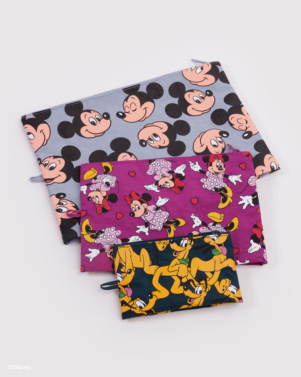 Go Pouch Set - Mickey, Minnie & Pluto