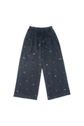 Gold Flake Denim Disco Pant