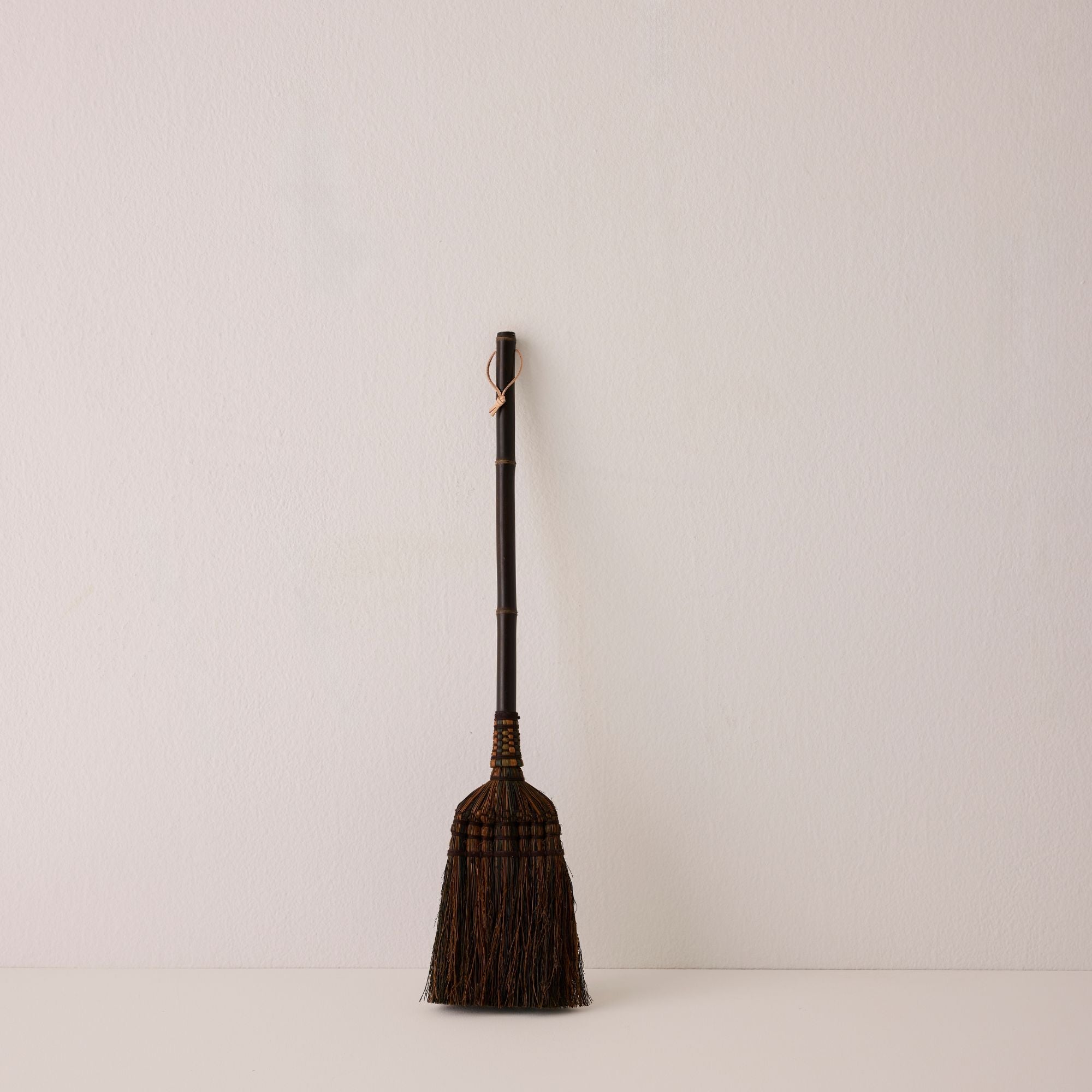 Bamboo Handle Kids Broom - Moss