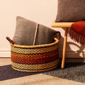 Small Woven Short Basket