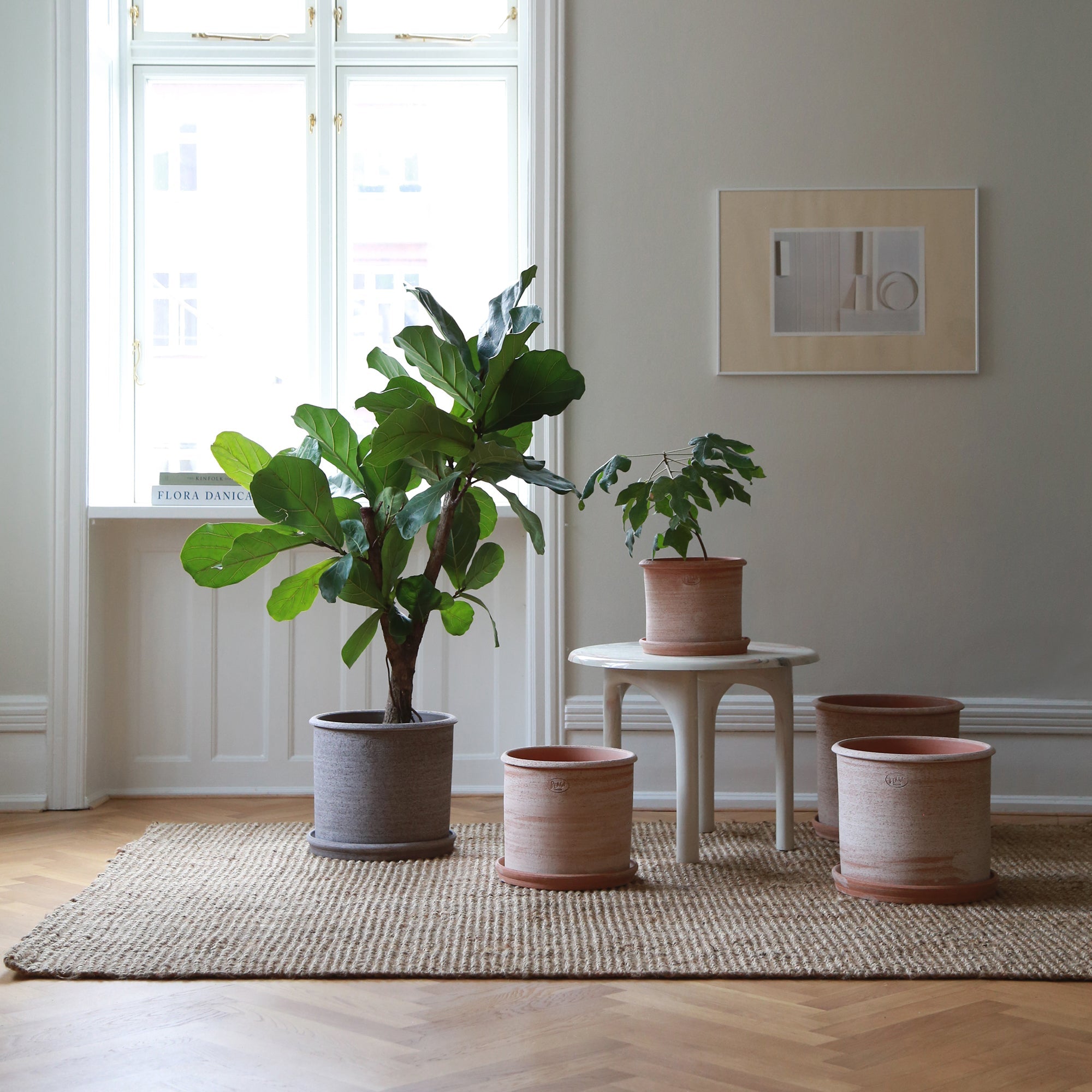 Modena Ø35 Planter & Saucer