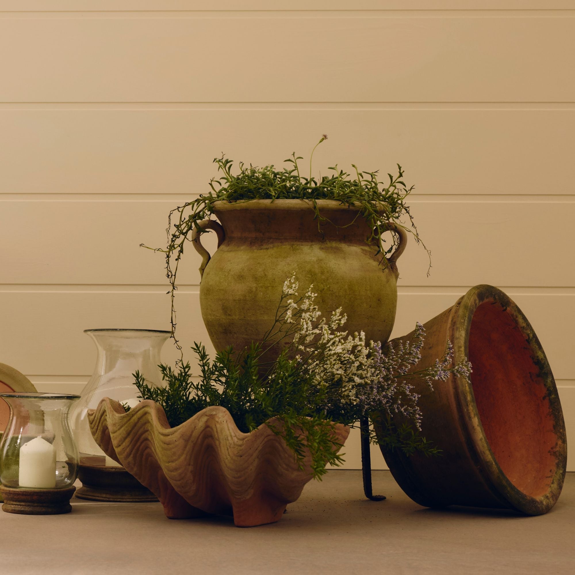 Aged Azalea Planter - Large