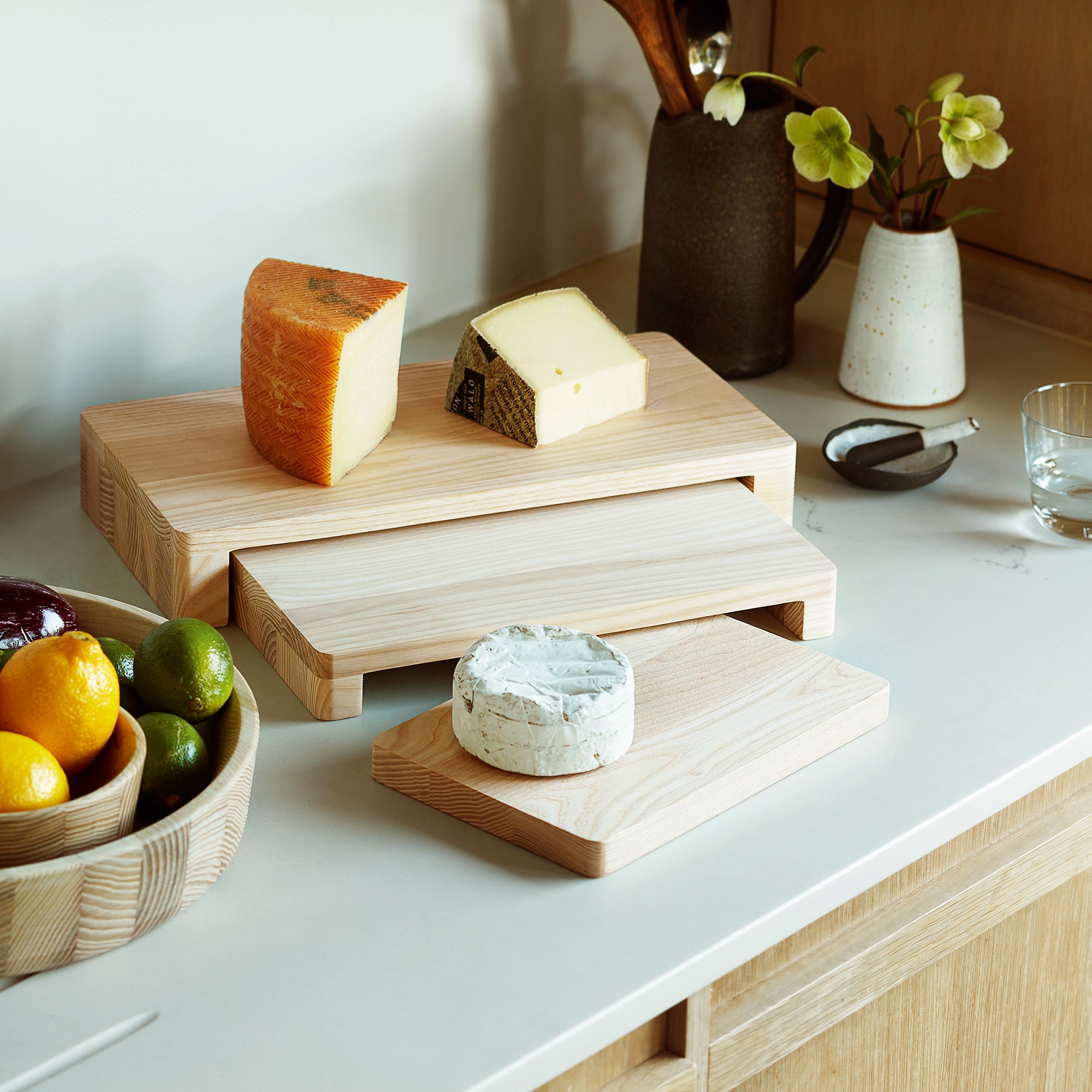 Collective Platter Set in Ash Wood