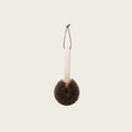 Short Japanese Cypress Handle Body Brush