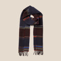 Merino Lambswool Cassia Scarf - Ink