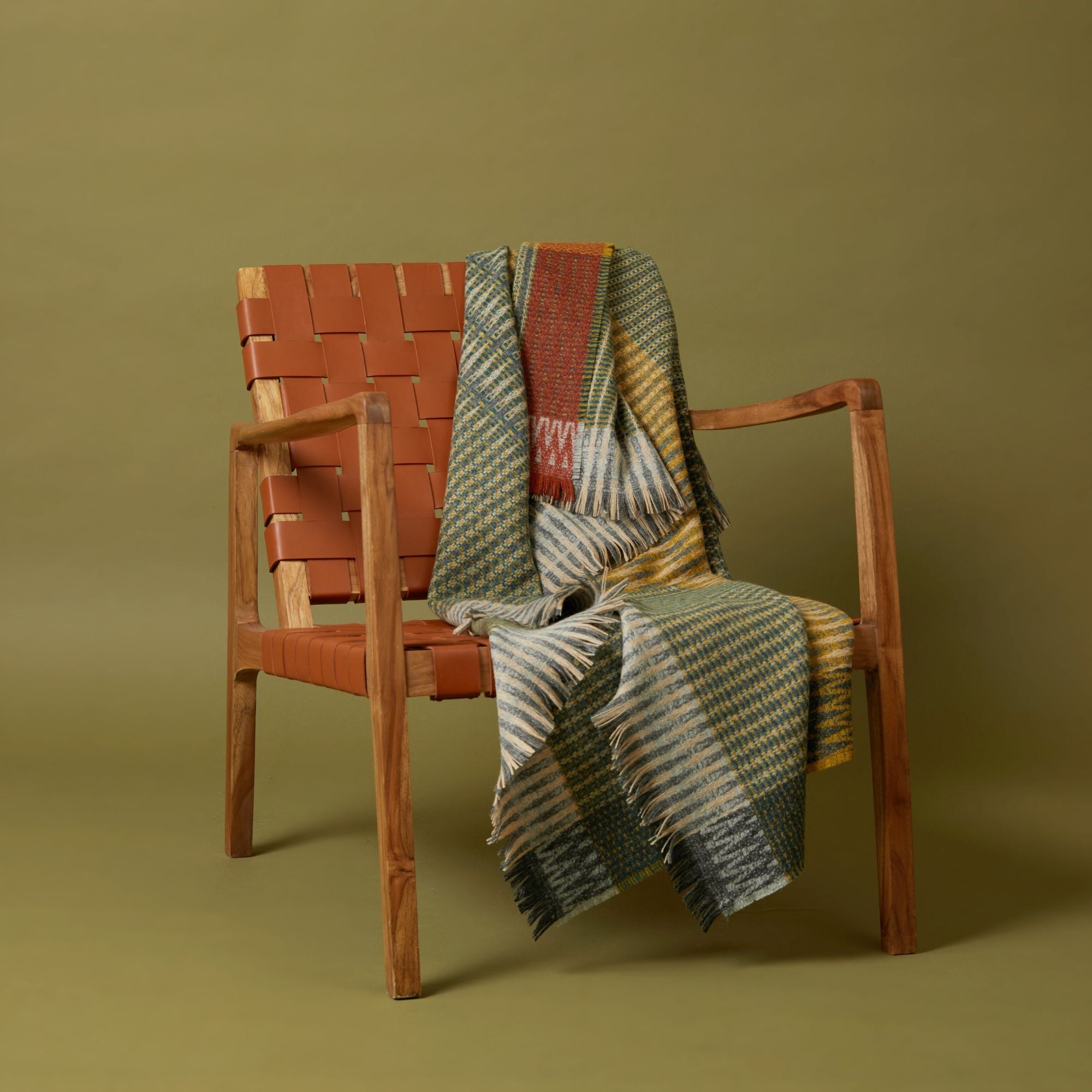 Shetland Tweed Throw